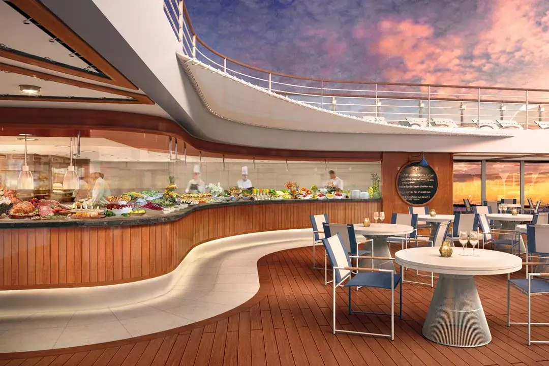 Seabourn Encore: The Patio