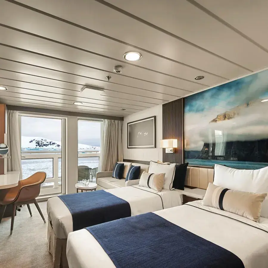 Douglas Mawson Balcony Stateroom Category A interior