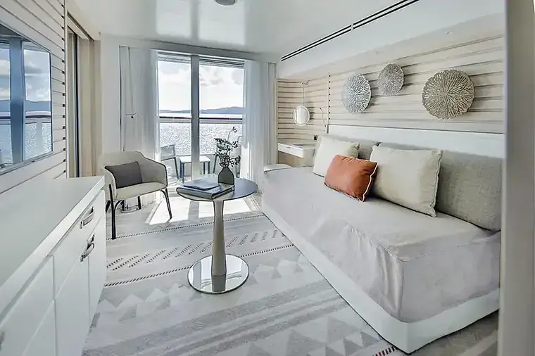 Ponant Explorer-class ship Prestige Suite interior