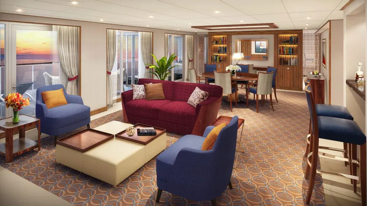 Seabourn Encore: Wintergarden Suite