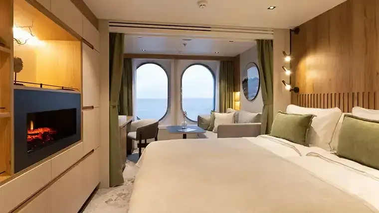 Swan Hellenic SH Diana Oceanview stateroom interior