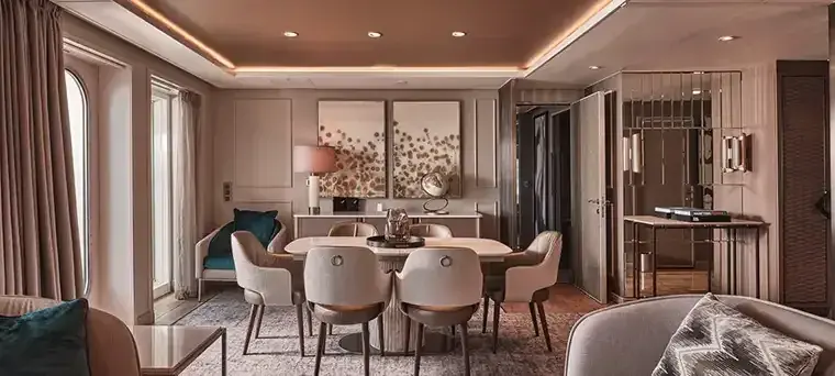 Silver Endeavour Grand Suite interior