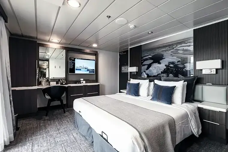 Sylvia Earle Balcony Stateroom Superior interior
