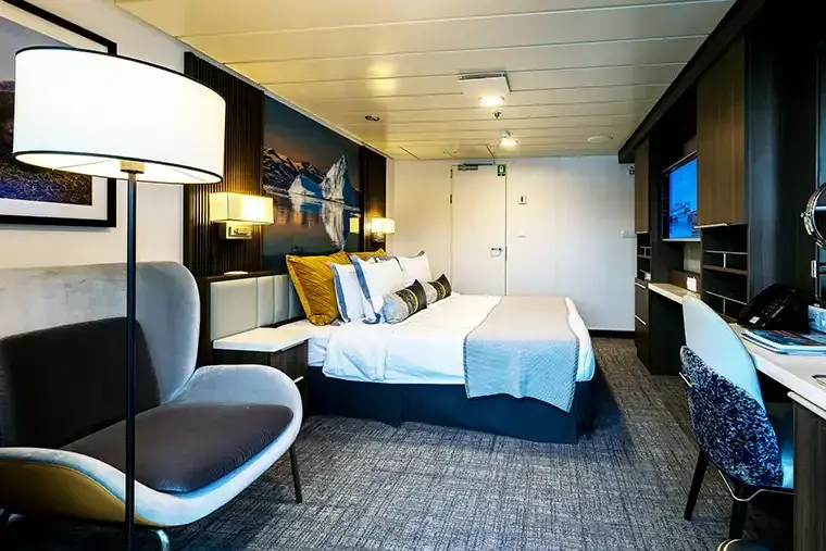 Sylvia Earle Captain's Suite interior