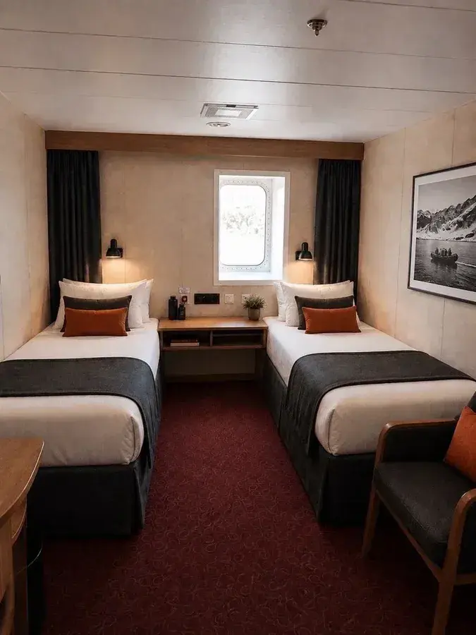 Superior Cabin aboard Terra Nova Adventurer