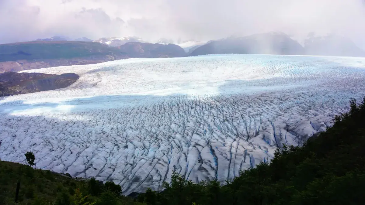 Grey Glacier in Patagonia, Chile