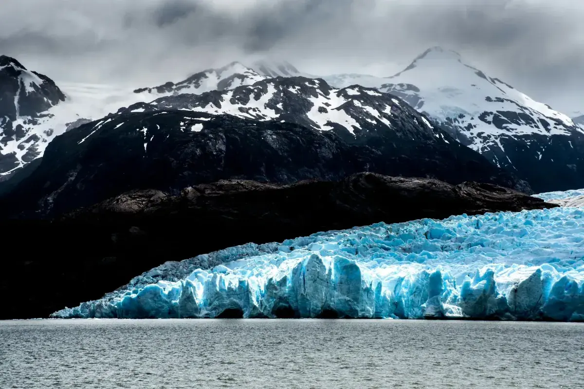Grey Glacier in Patagonia, Chile