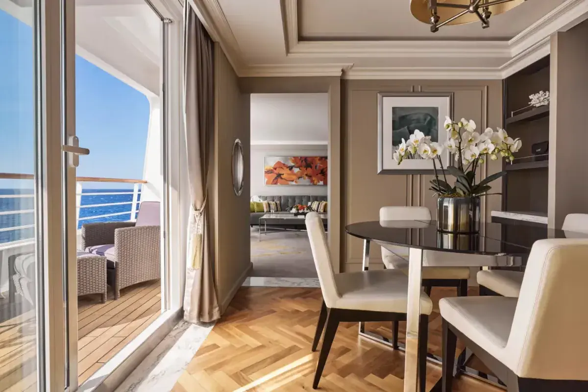Crystal Serenity suite interior