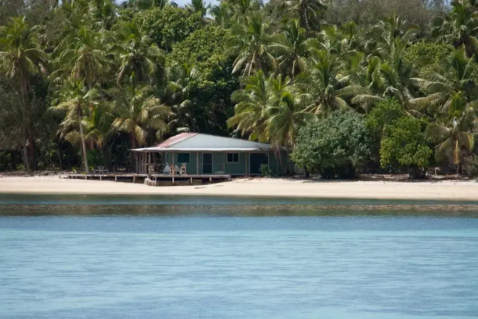 Vai'ko'Latai Beach in Tonga