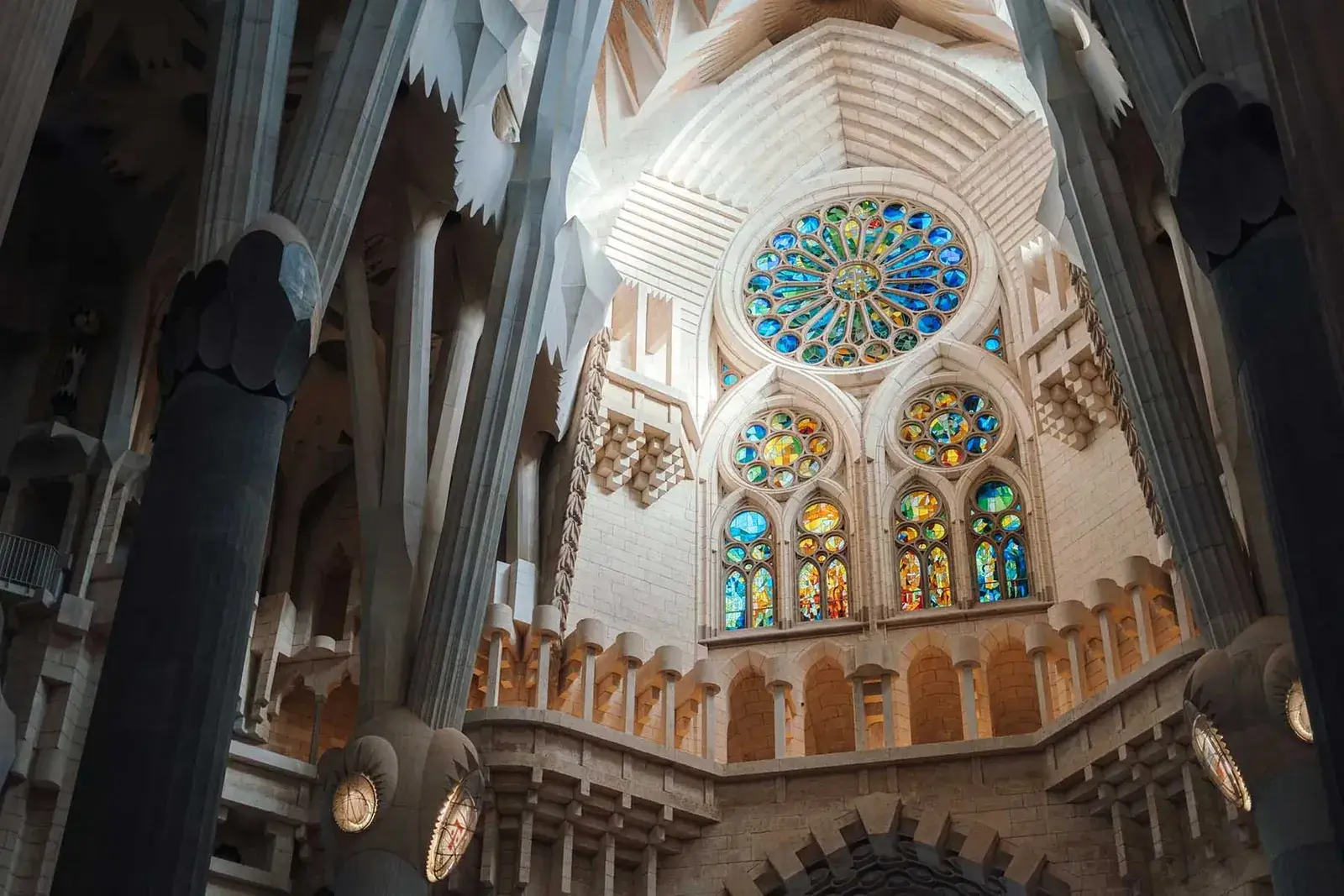 Inside the Sagrada Familia
