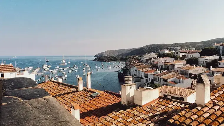 Coastal view of Catalonia