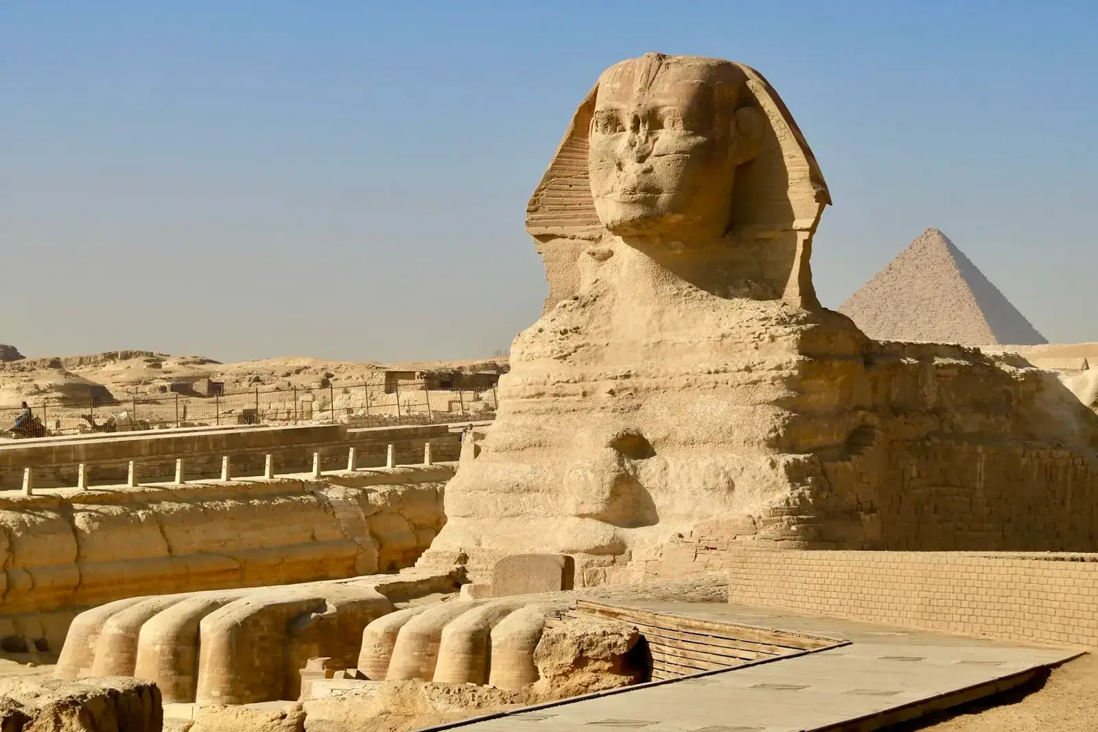 Great Sphinx of Giza close up