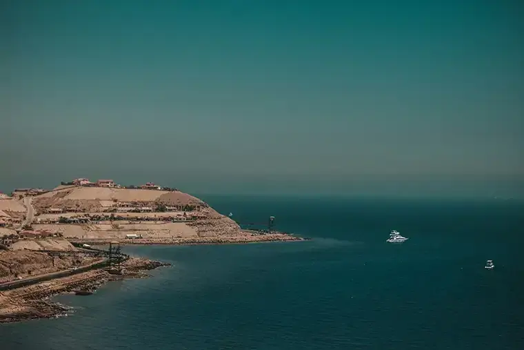 Ain Sokhna, Egypt shoreline