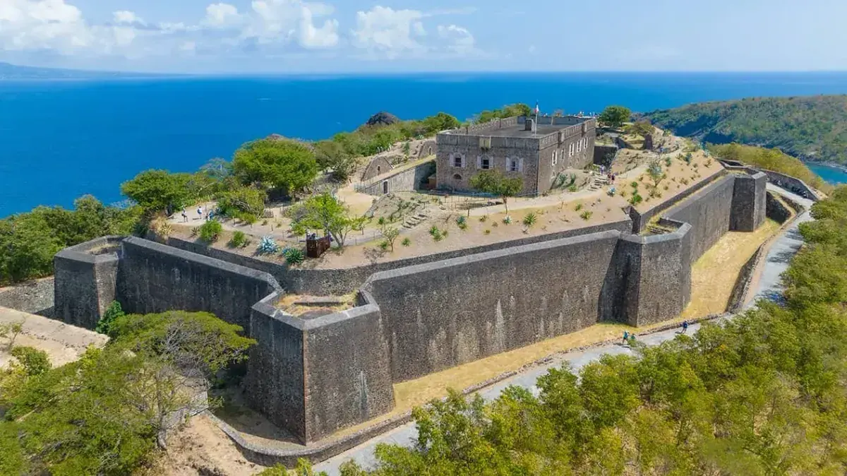 Fort Napoleon aerial view