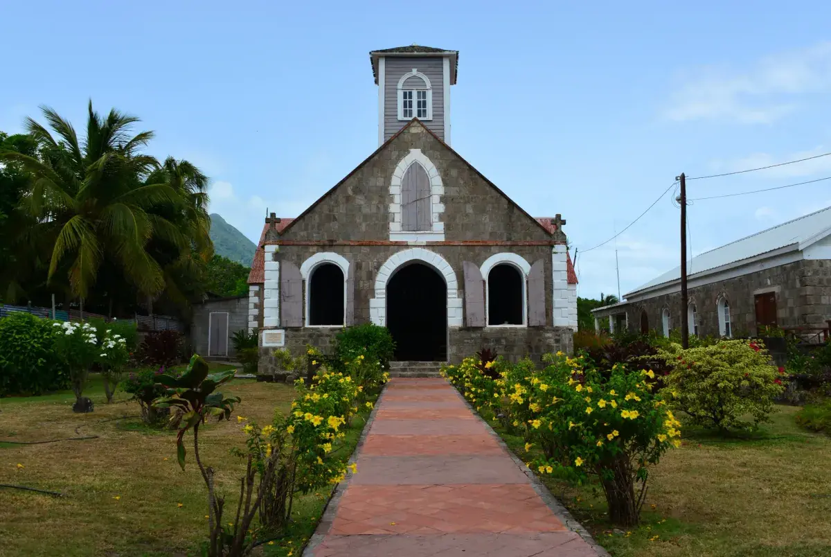 Charlestown Nevis building