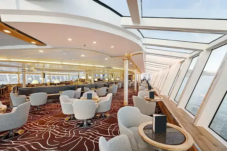 HX MS Fram lounge interior