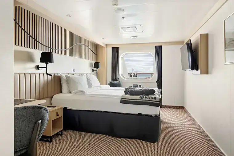 HX MS Fram stateroom interior