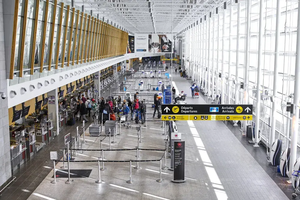 Quebec City Airport (YQB) terminal