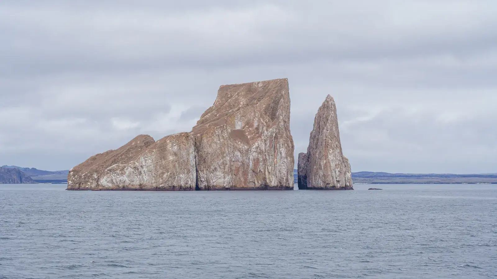 Kicker Rock in the Galapagos Islands