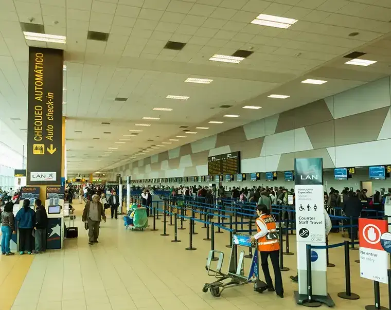 Lima Airport terminal