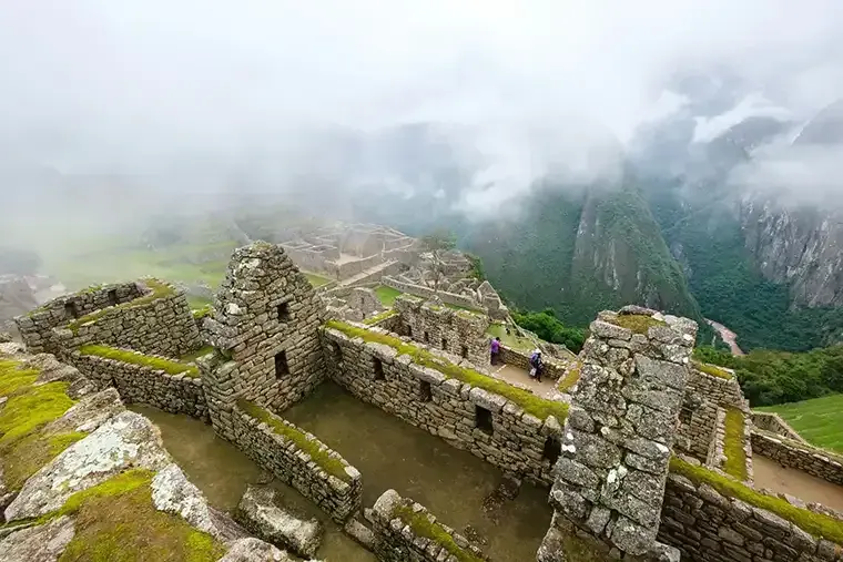 Machu Picchu ruins panoramic