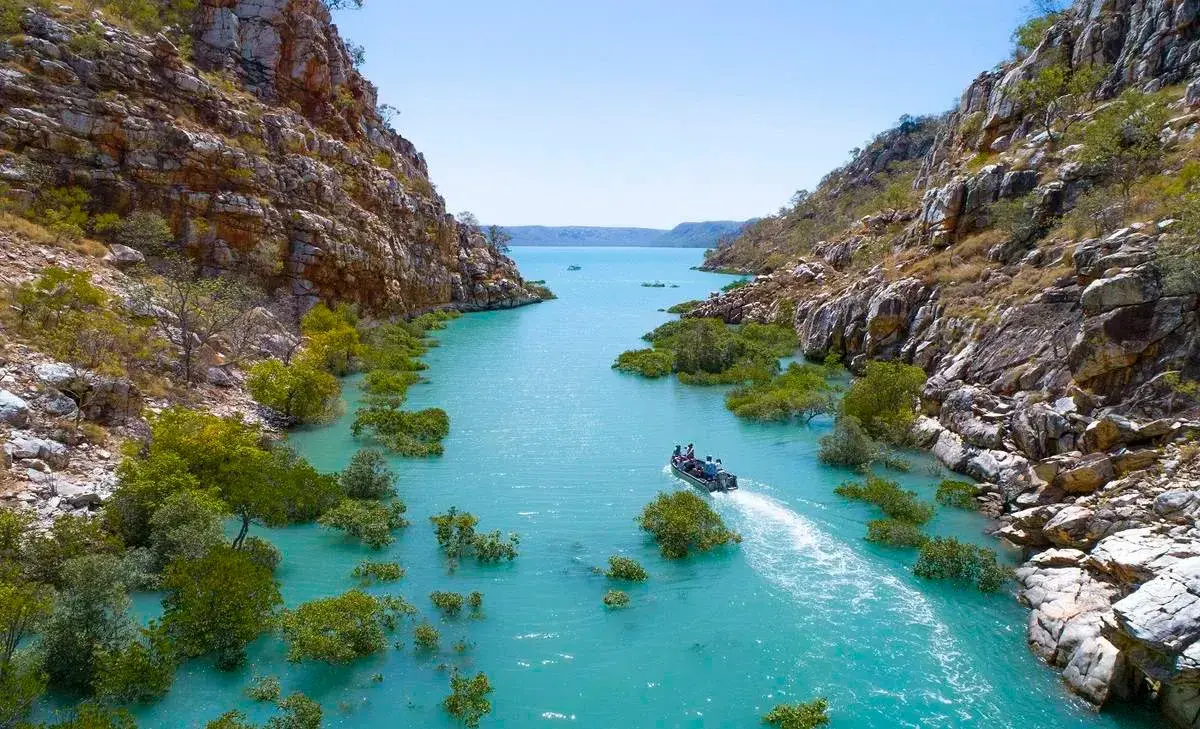 Hunter River in the Kimberley, Australia