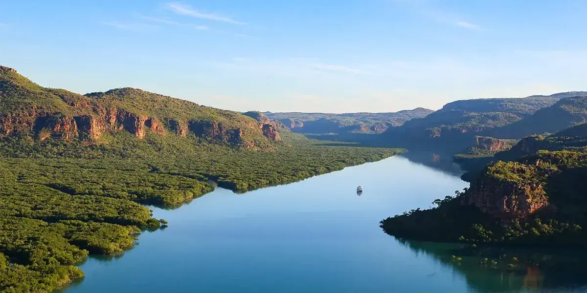 Hunter River in the Kimberley, Australia