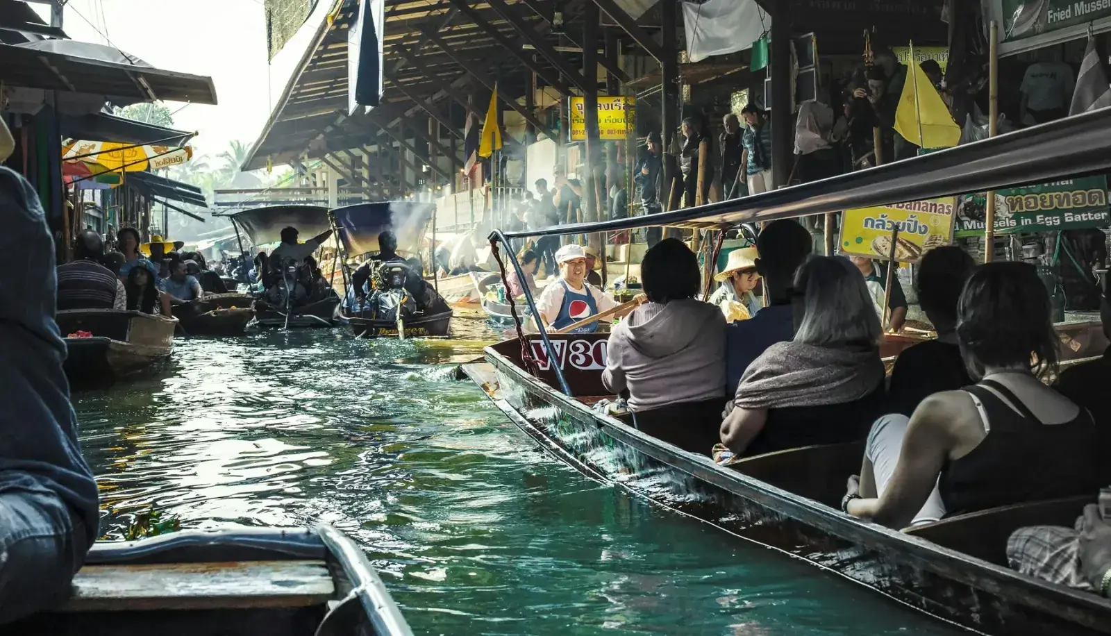 Bangkok floating markets