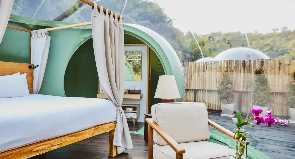 Anantara Golden Triangle jungle bubbles