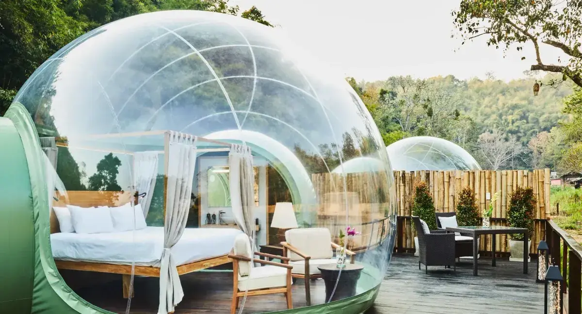 Anantara Golden Triangle jungle bubbles