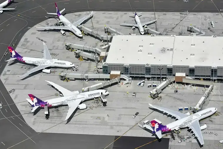 Honolulu Airport aerial