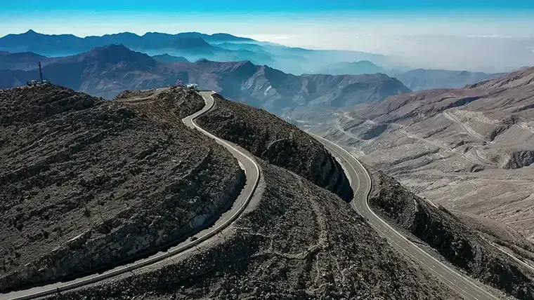 Jebel Jais mountain road RAK