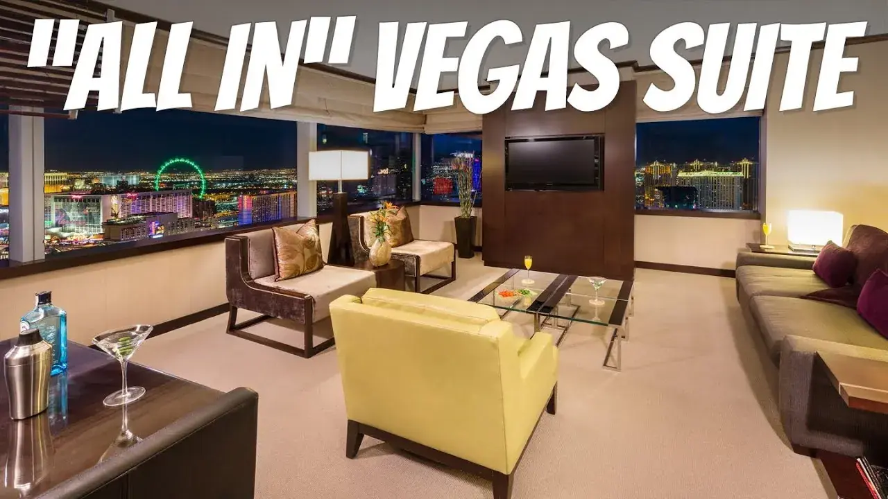The Lockwood family in a Strip-view residence at Vdara in Las Vegas